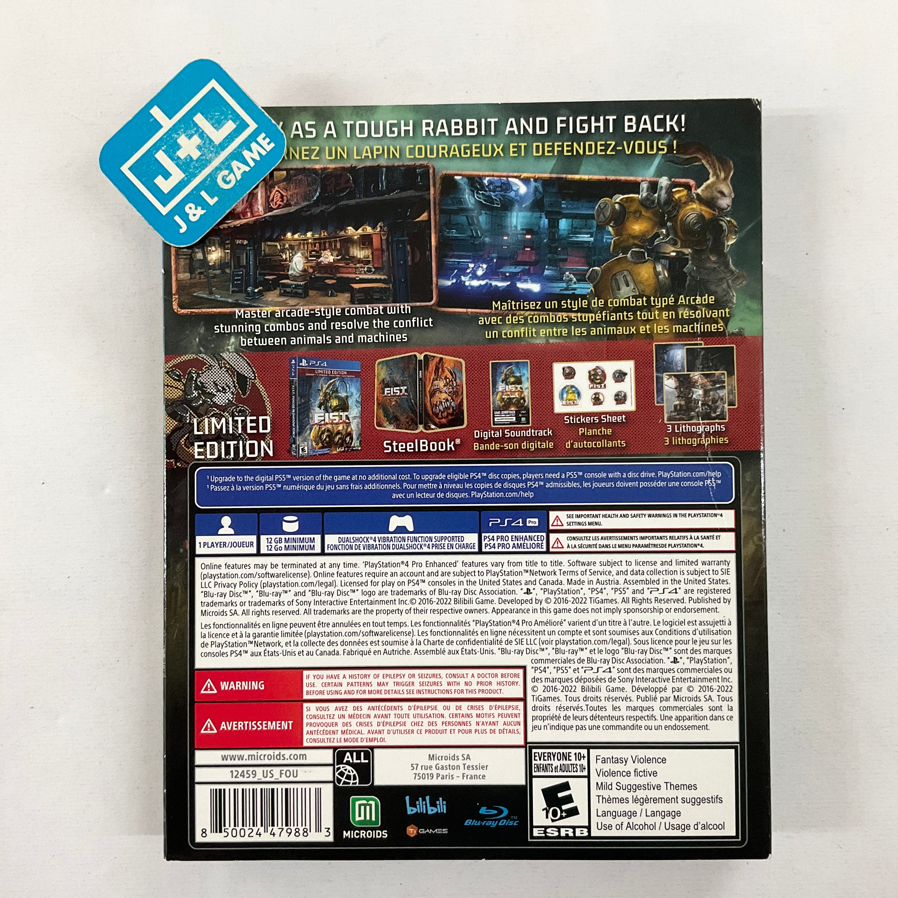 F.I.S.T.: Forged in Shadow Torch (Day 1 Edition) - (PS4) PlayStation 4 [Pre-Owned] Video Games Microids   