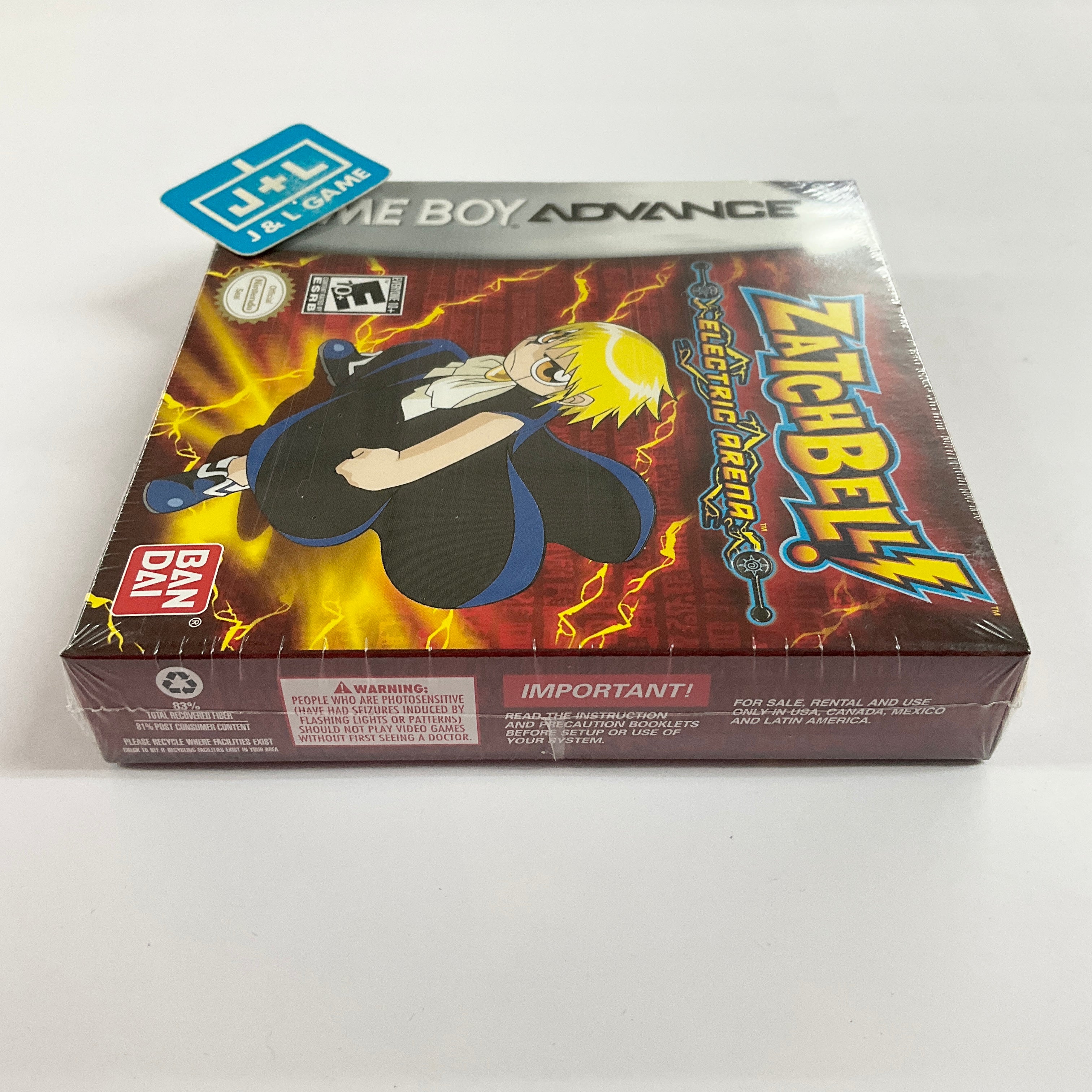 Zatch Bell! Electric Arena - (GBA) Game Boy Advance