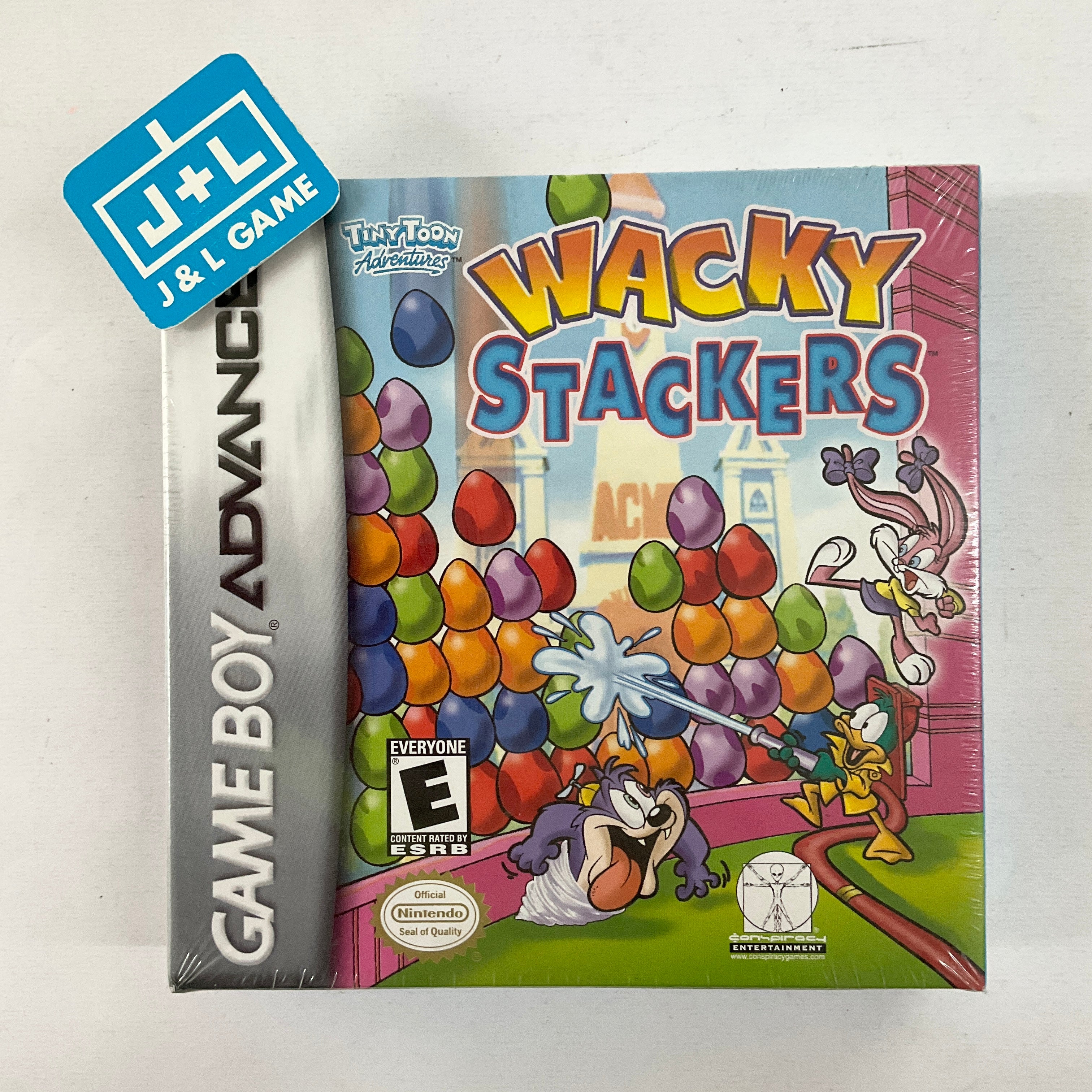 Tiny Toon Adventures: Wacky Stackers - (GBA) Game Boy Advance Video Games Conspiracy Entertainment   