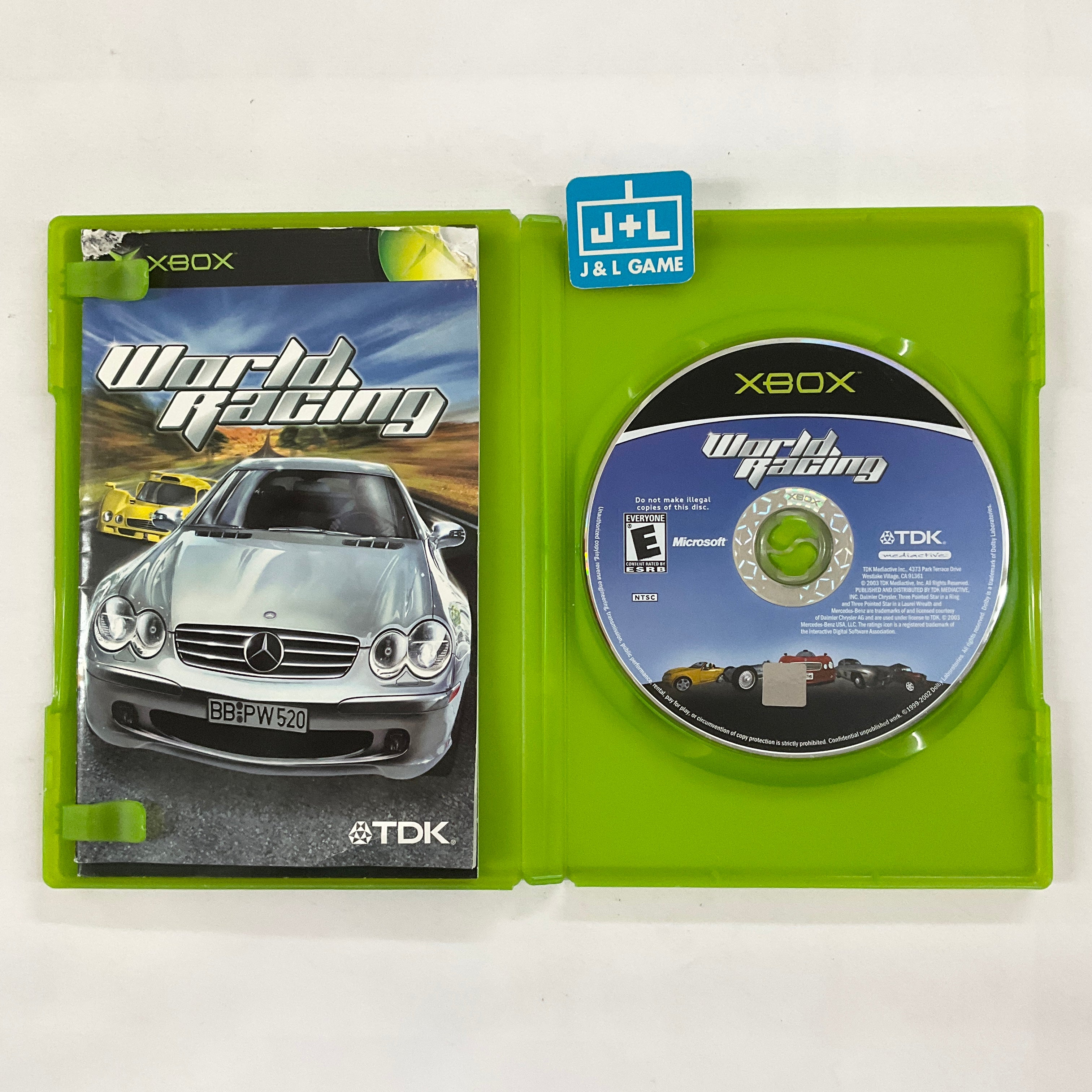 World Racing - (XB) Xbox [Pre-Owned] Video Games TDK Mediactive   