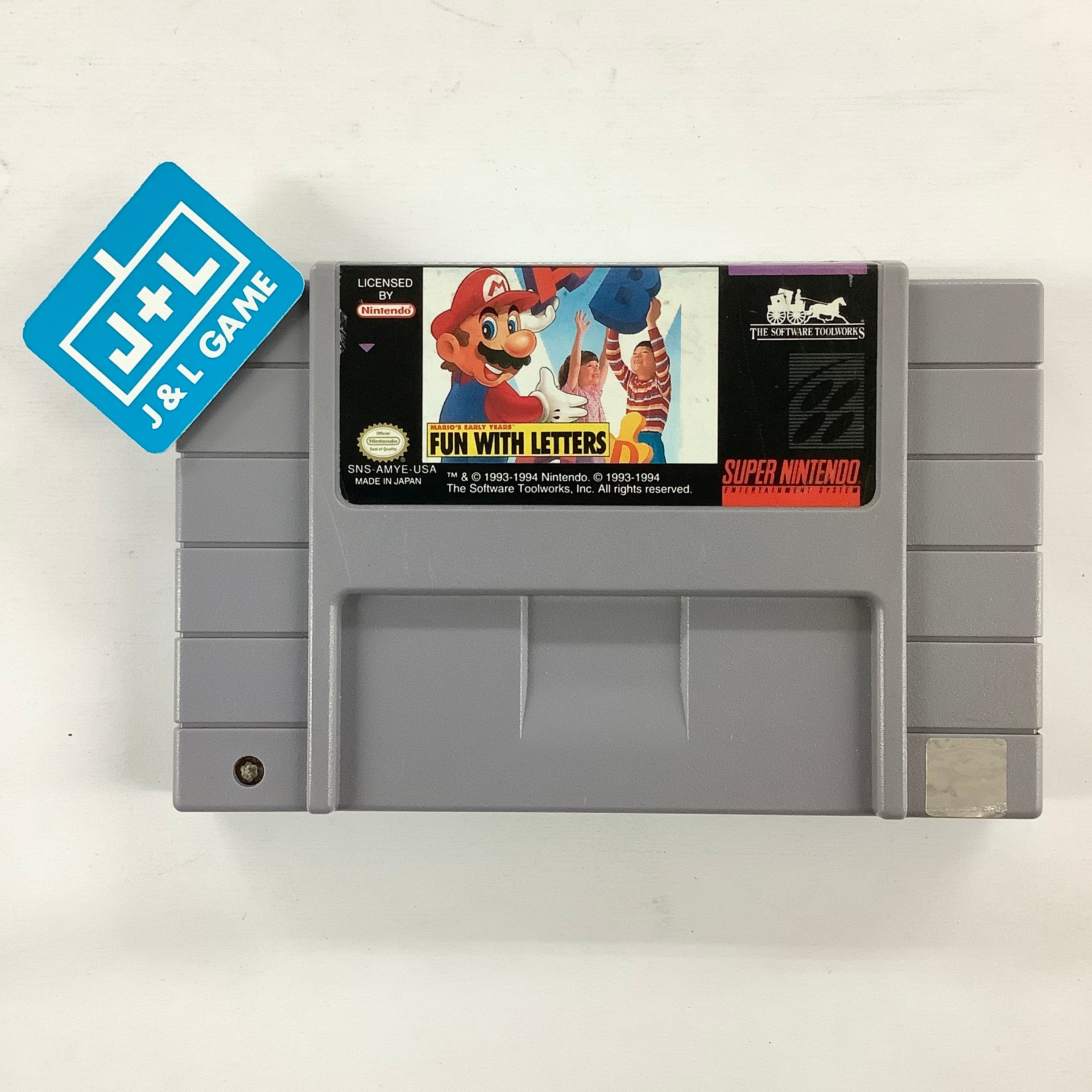 Mario's Early Years Preschool Fun Super outlet Nintendo