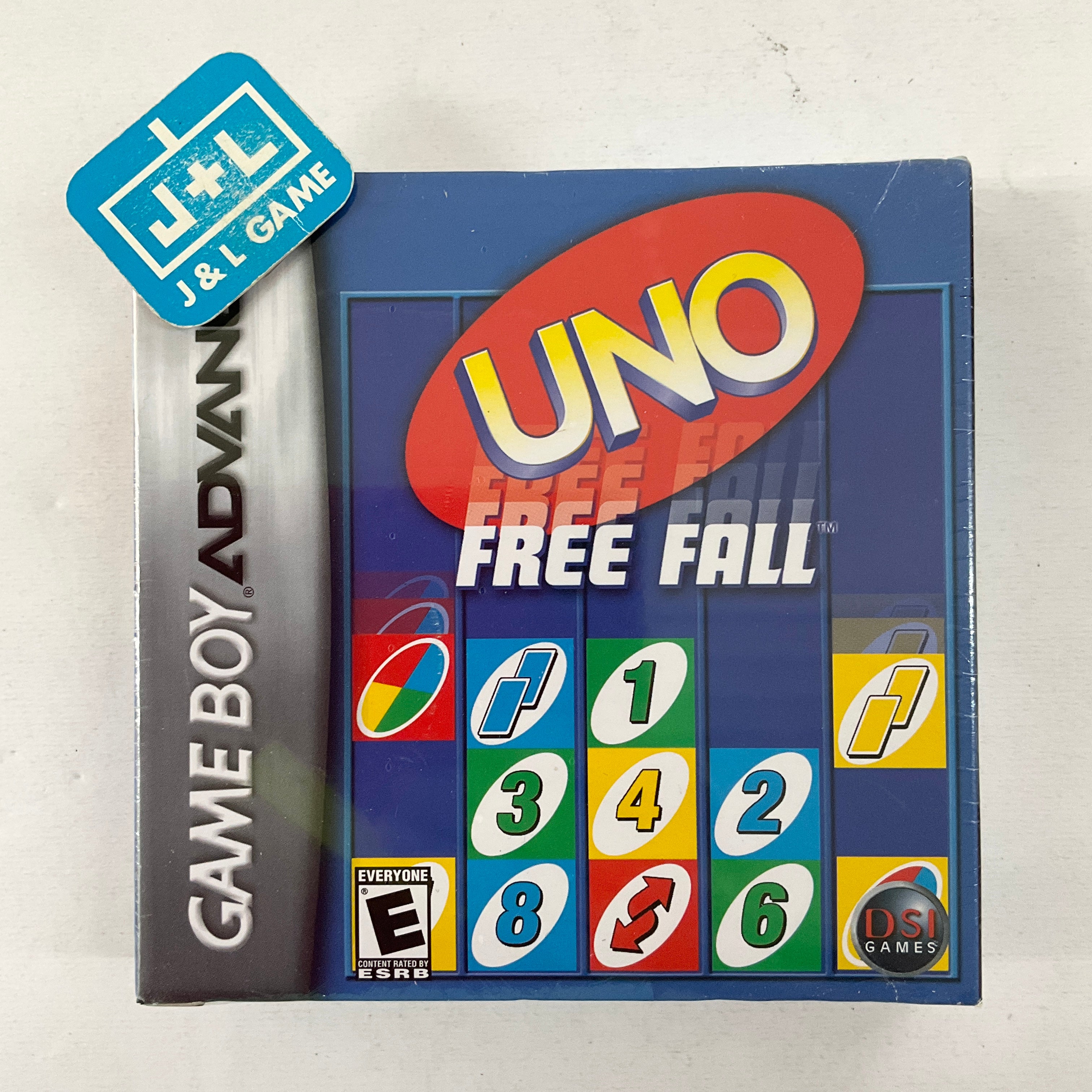 Uno Free Fall - (GBA) Game Boy Advance Video Games DSI Games   