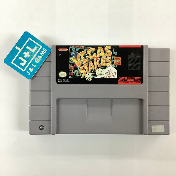 Factory Sealed Vegas Stakes SNES sold Game