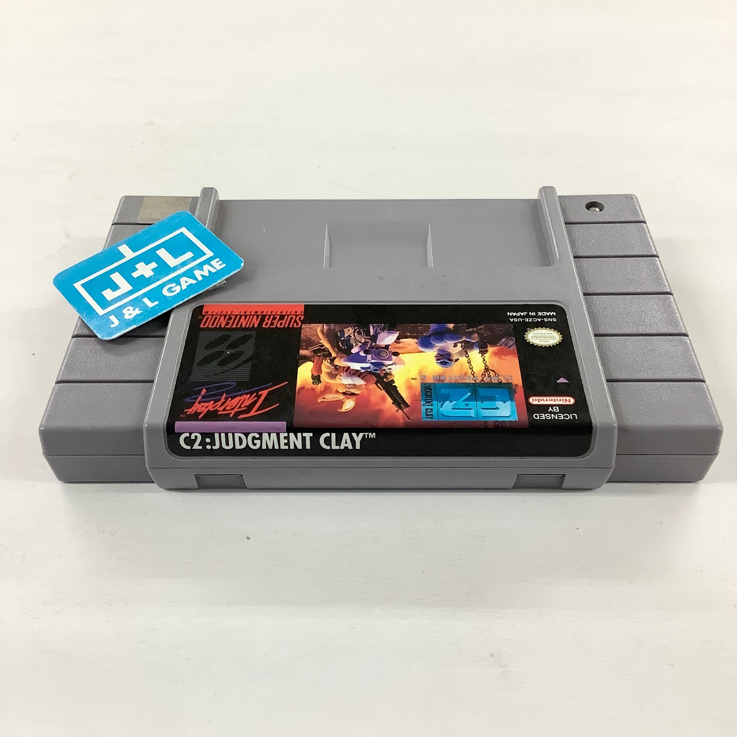 C2 - Clay Fighter 2: Judgment Clay - (SNES) Super Nintendo [Pre 