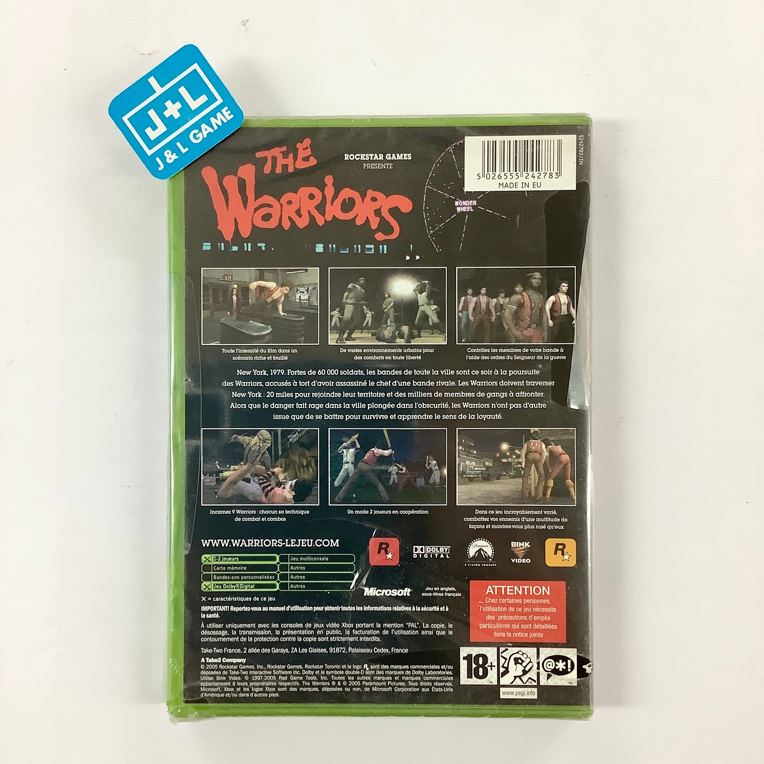 The Warriors - (XB) Xbox (European Import)