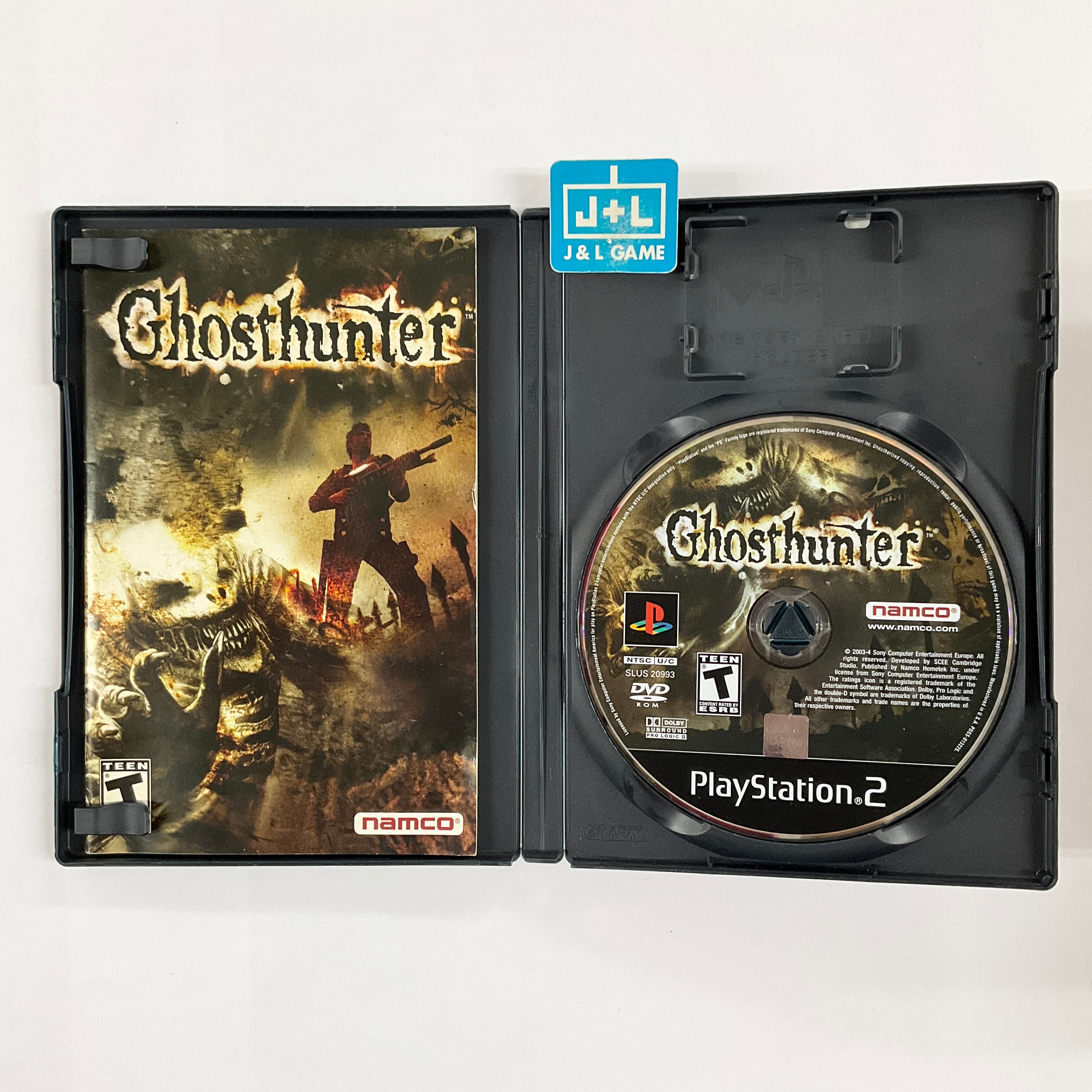 Ghosthunter (Sony PlayStation 2, 2004). good Preorder/Promotional Item