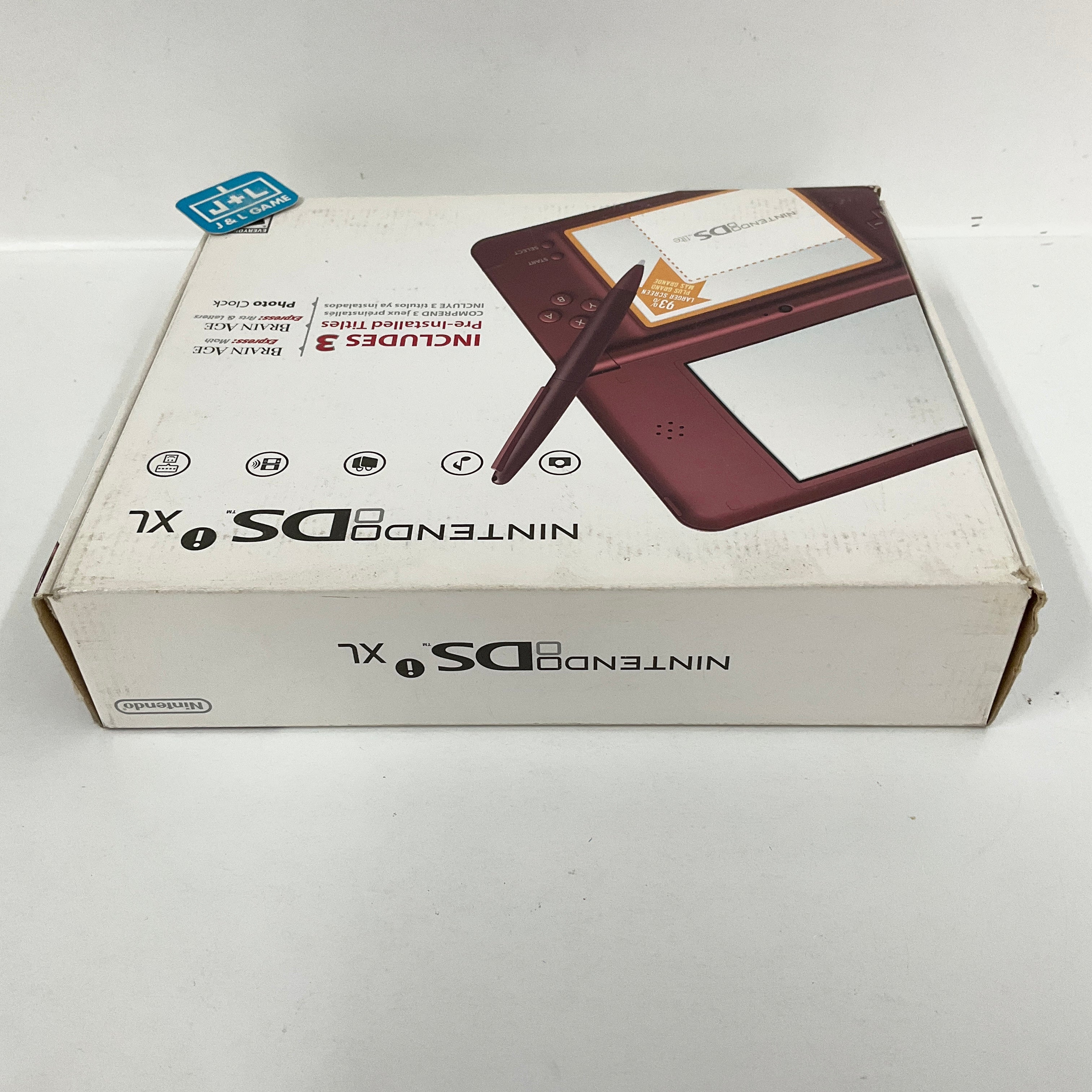 Nintendo DSi XL Console (Burgundy) - (NDS) Nintendo DS [Pre-Owned] Consoles Nintendo   