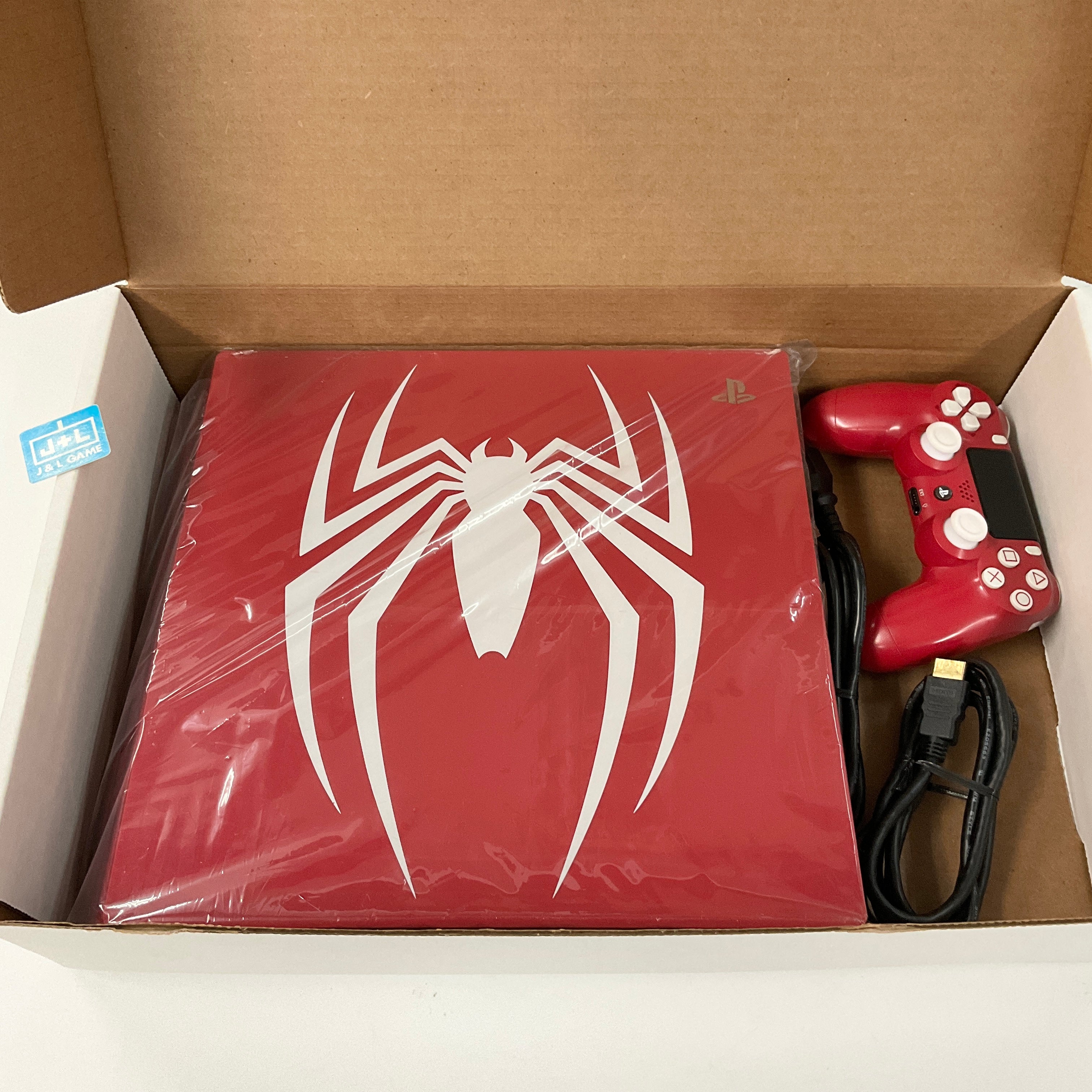 Spider-Man Limited Edition PS4 Pro bundle detailed in unboxing photos -  Polygon