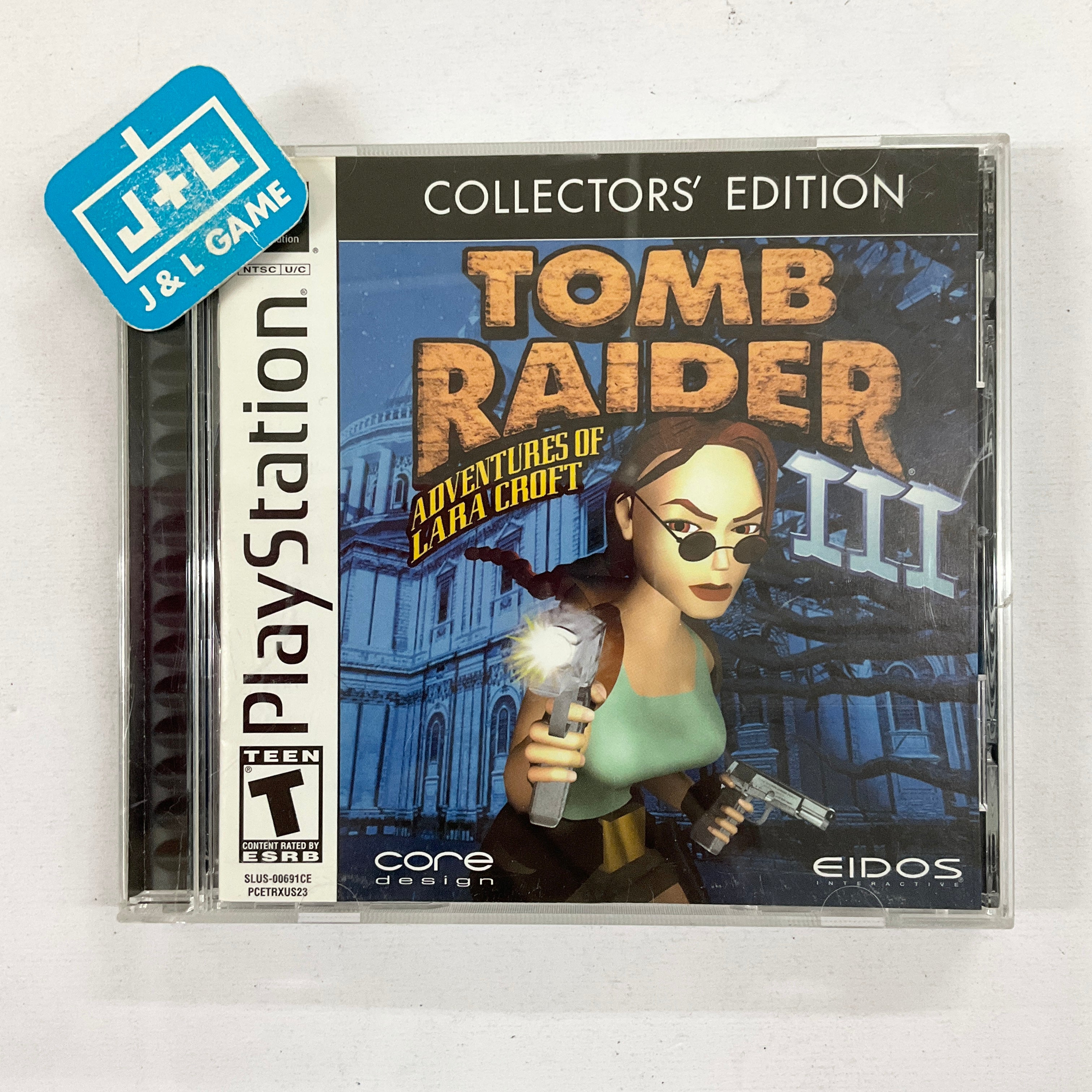 Tomb Raider III: Adventures of Lara Croft (Collector's Edition) - (PS1)  PlayStation 1 [Pre-Owned]