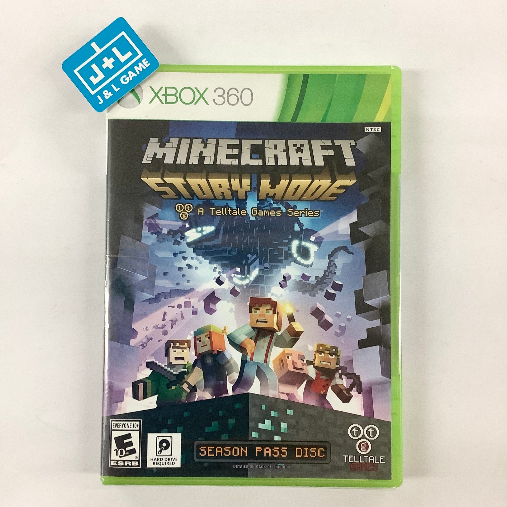 Minecraft: Story Mode - Season Pass Disc - Xbox 360 | J&L Game