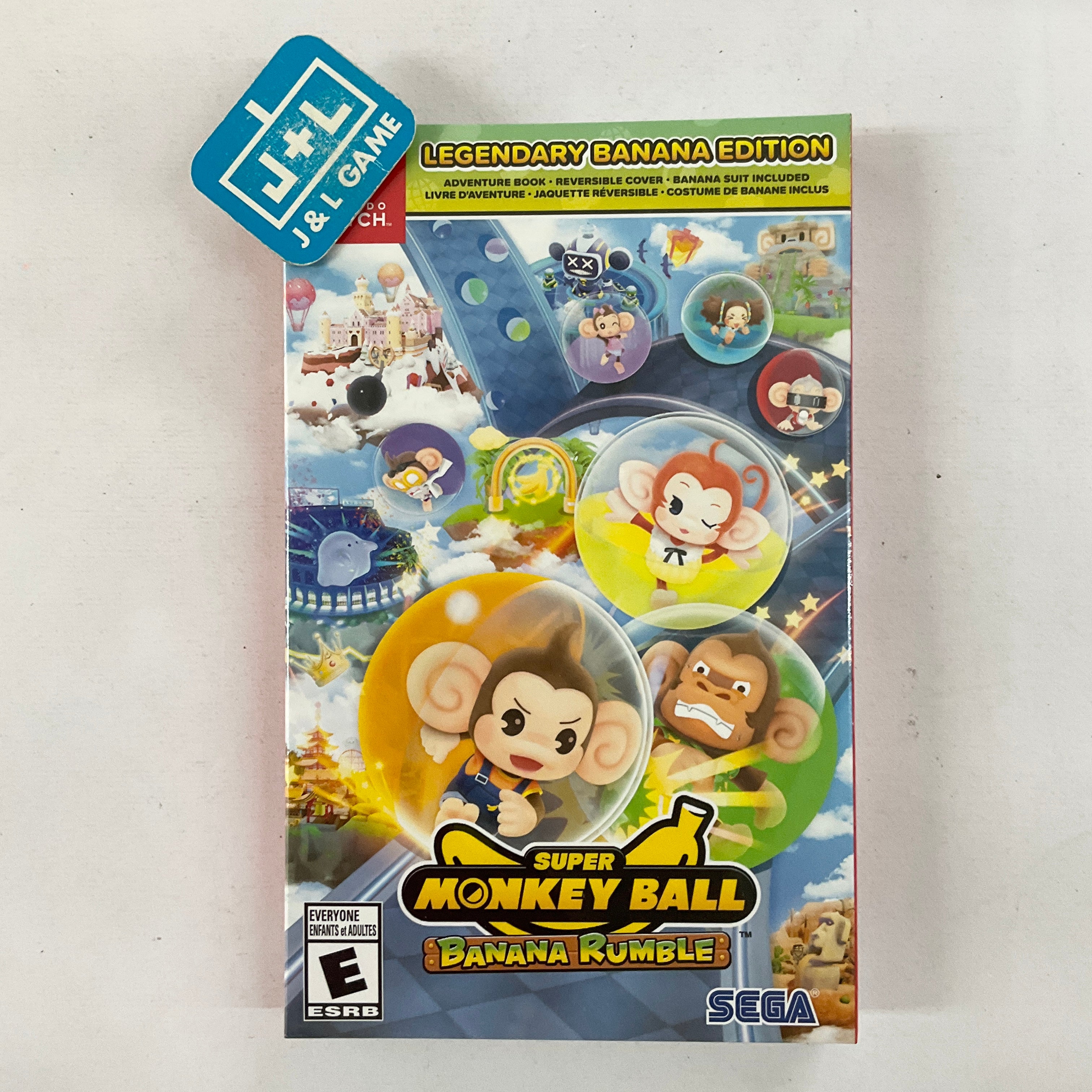 Super Monkey Ball Banana Rumble (Launch Edition) - (NSW) Nintendo Switch Video Games Sega   