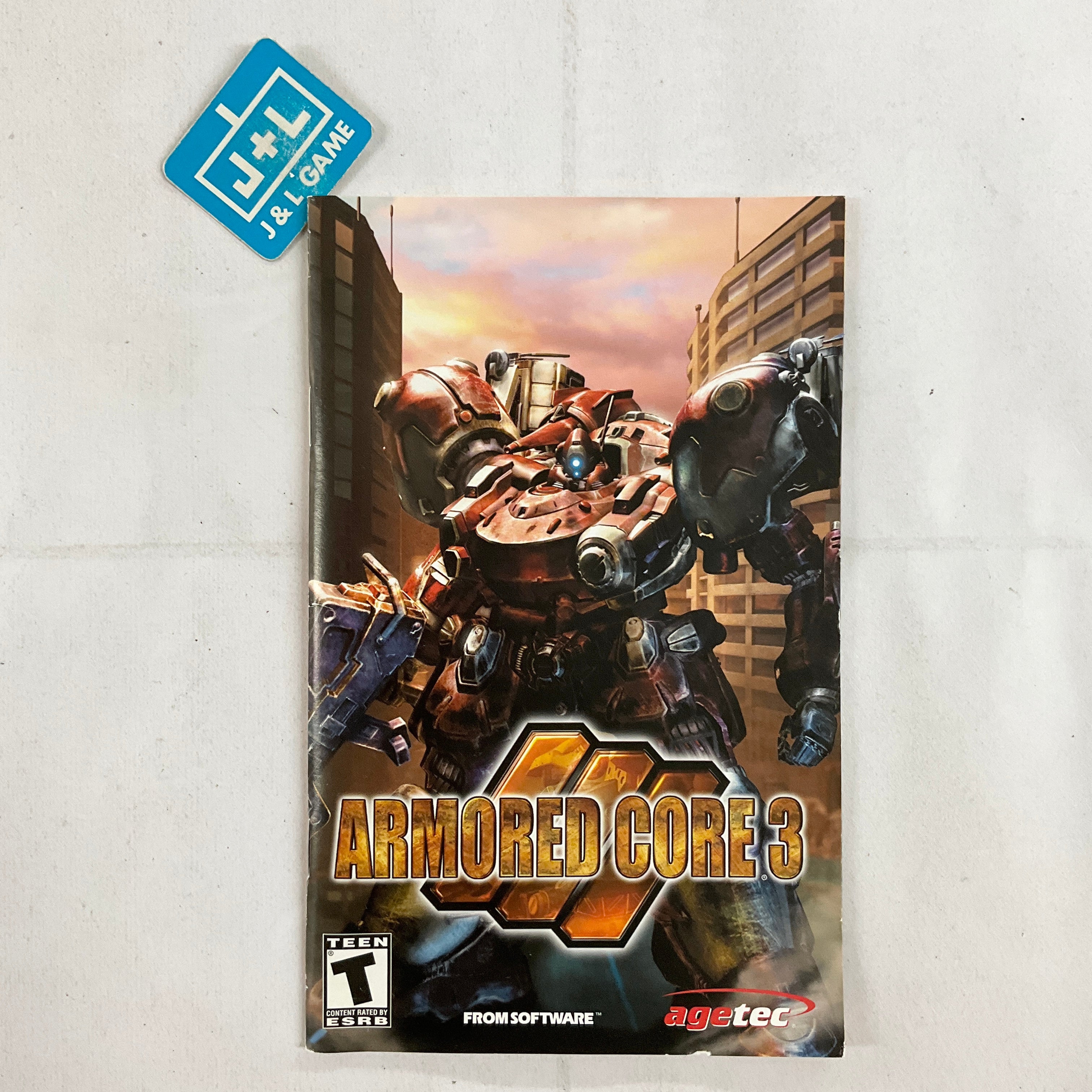 Armored Core 3 For fashion Playstation 2