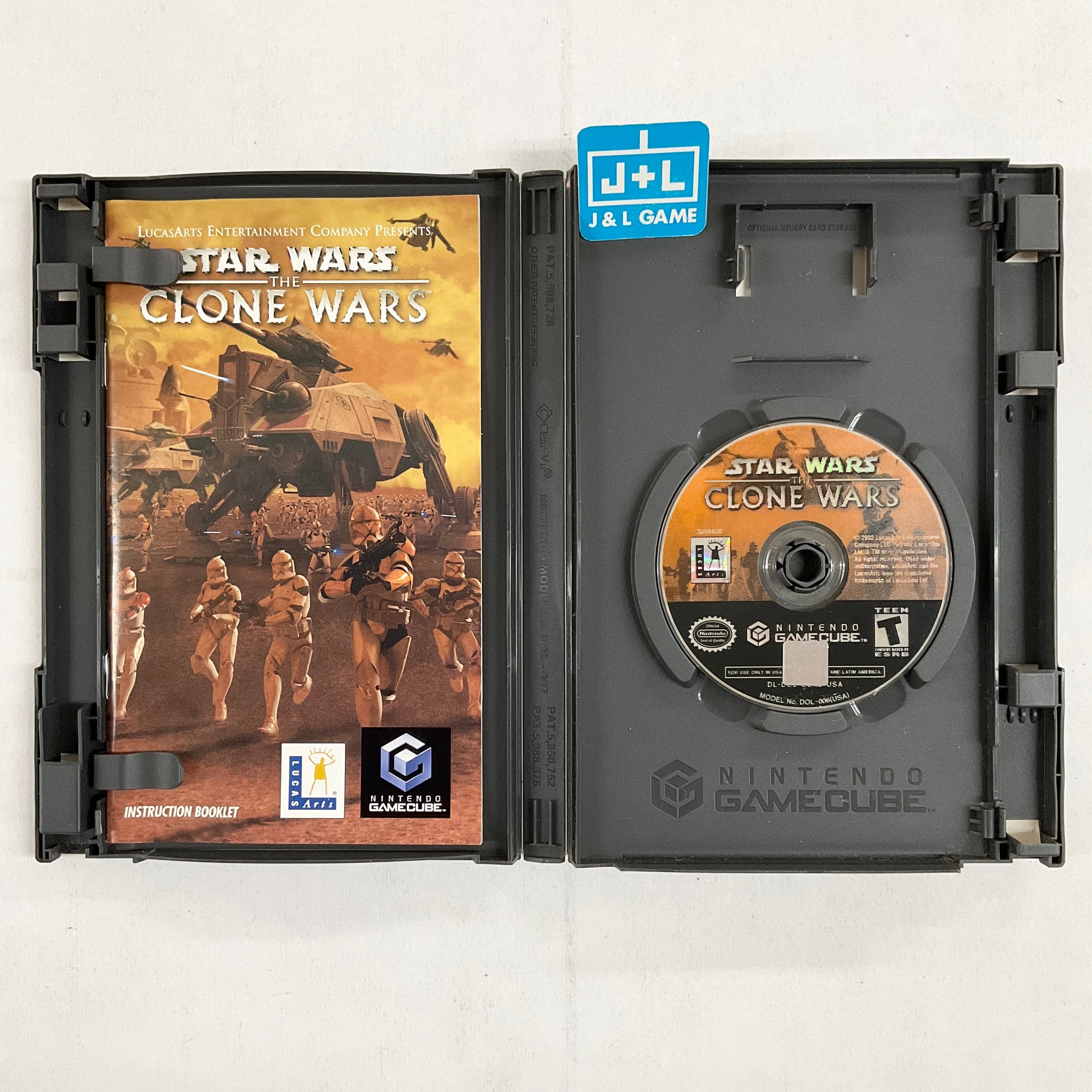 Star Wars: The Clone Wars - (GC) GameCube [Pre-Owned] – J&L Video Games ...