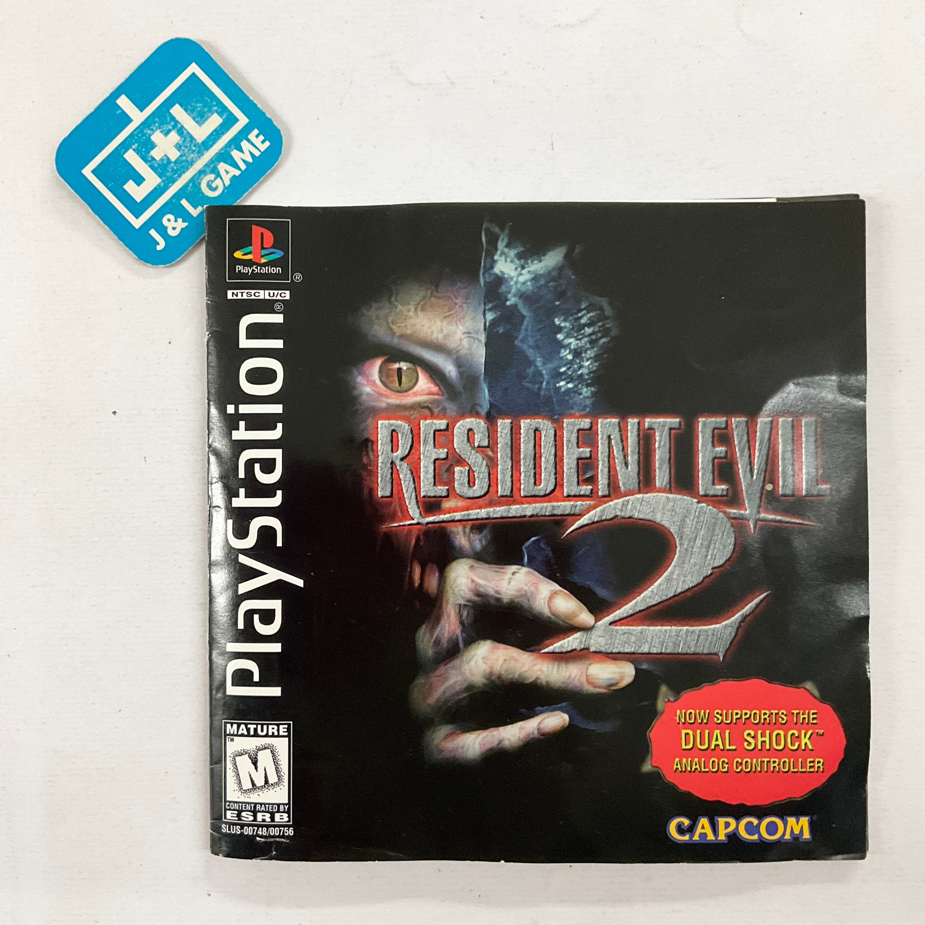 Resident sale Evil 2: Black Label Dual Shock Edition For Playstation 1