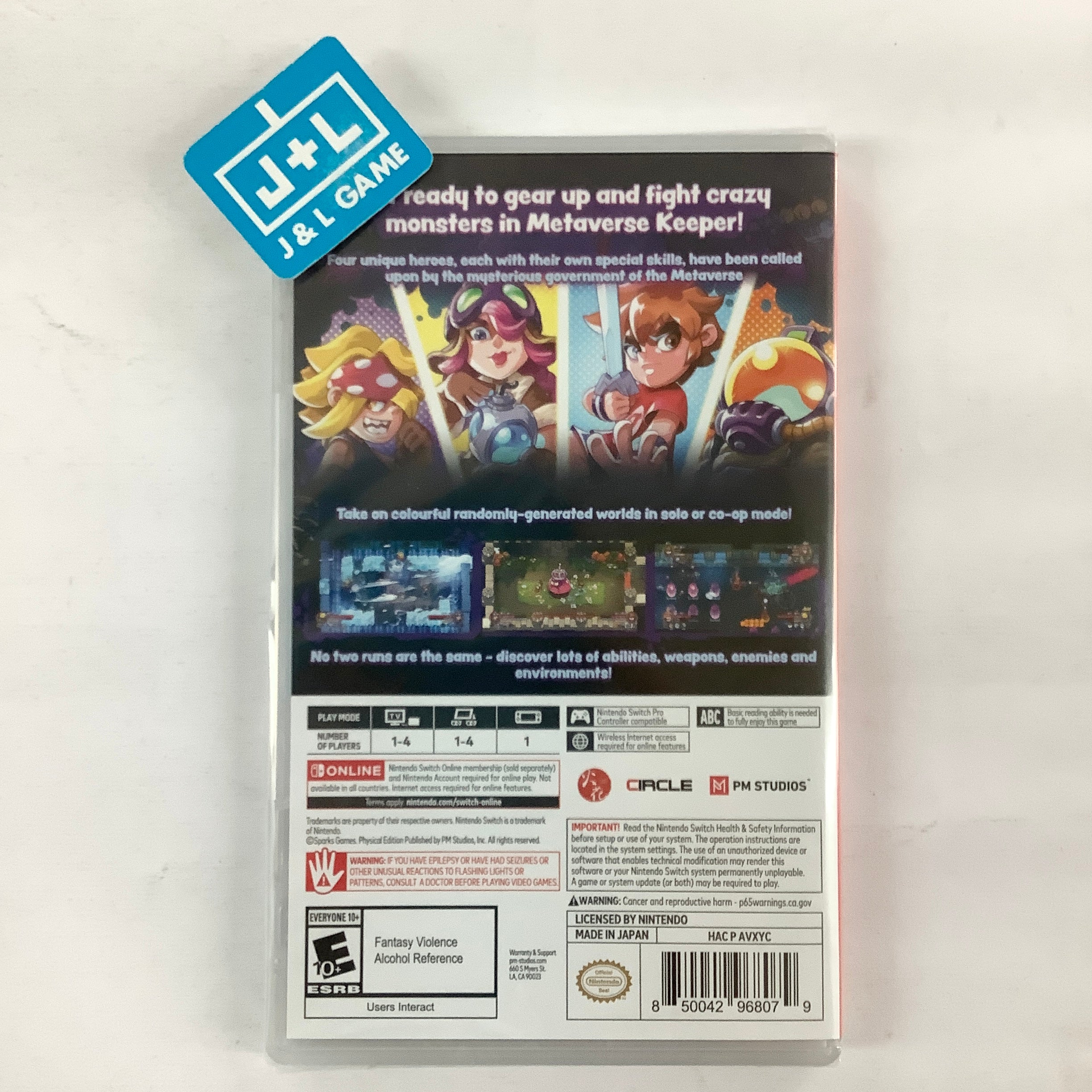 Metaverse Keeper - (NSW) Nintendo Switch Video Games PM Studios   