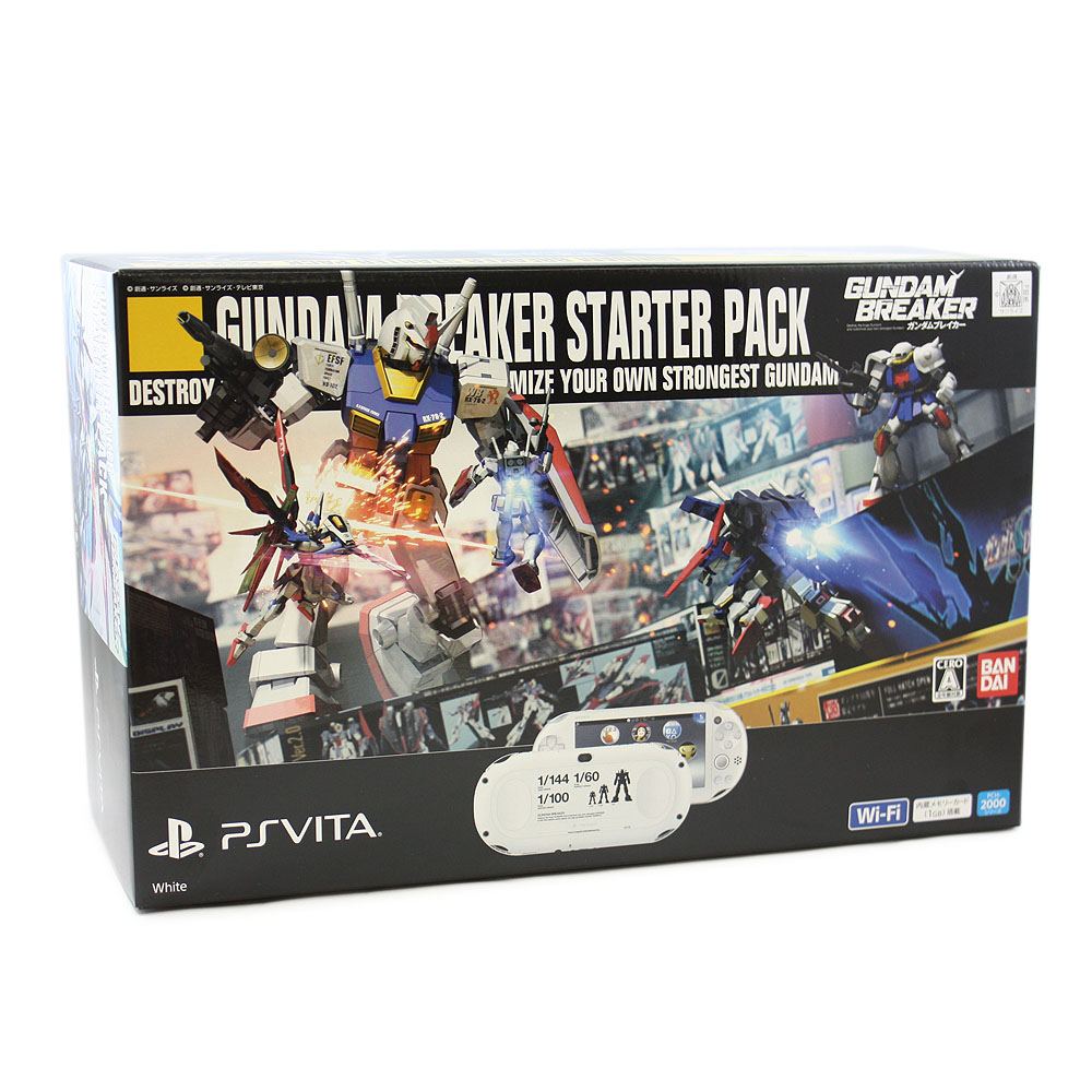 Sony PlayStation Vita 2000 Wi-Fi (Gundam Breaker) - (PSV) PlayStation Vita [Pre-Owned] (Japanese Import) Consoles Sony   