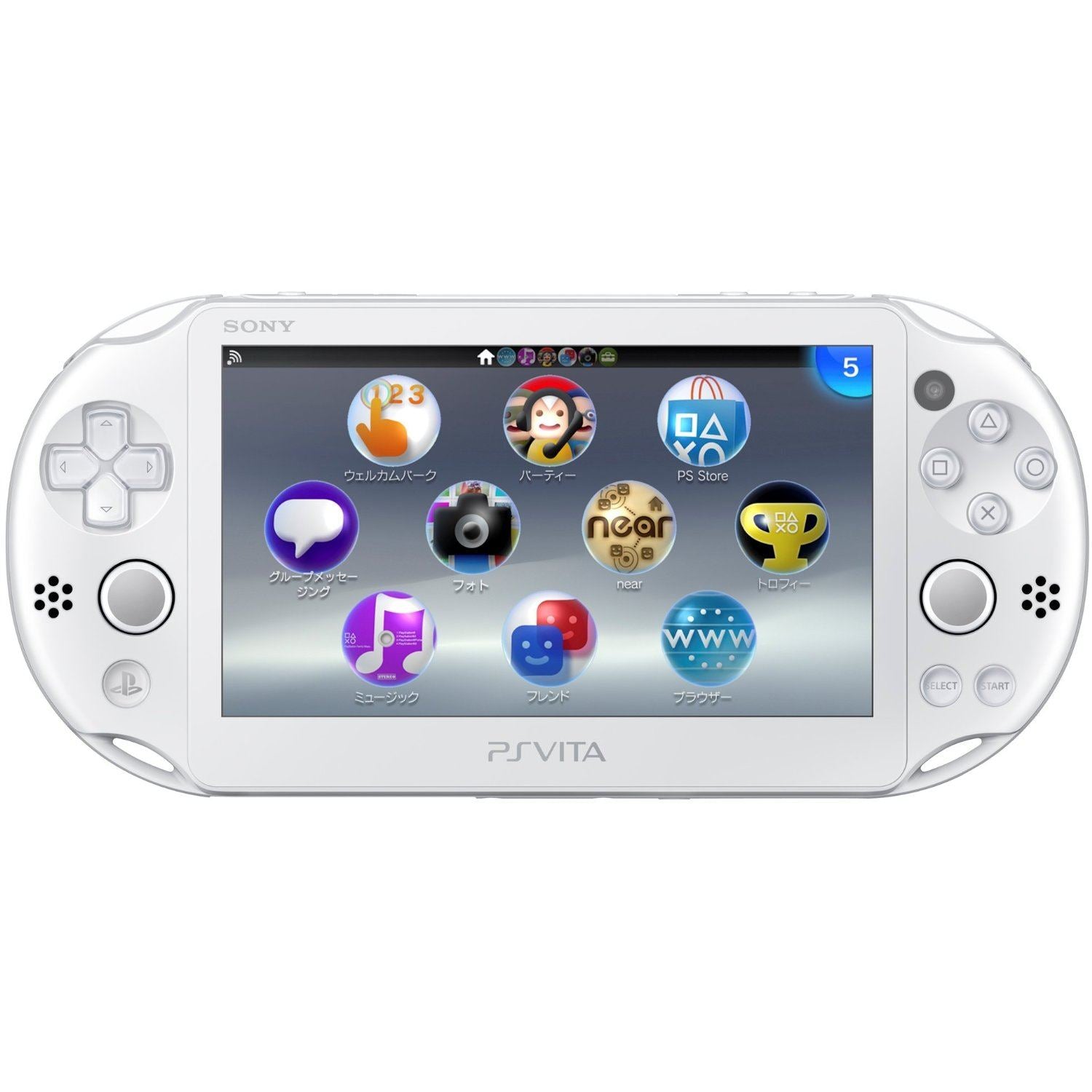 Sony PlayStation Vita 2000 Wi-Fi (White) - (PSV) PlayStation Vita  [Pre-Owned] (Japanese Import)