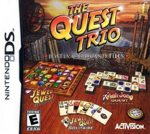 The Quest Trio: Jewels, Cards and Tiles - (NDS) Nintendo DS [Pre-Owned] Video Games Activision   