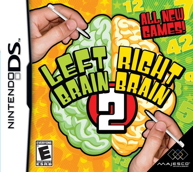 Left Brain Right Brain 2 - (NDS) Nintendo DS [Pre-Owned] Video Games Majesco   