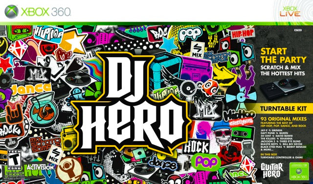 DJ Hero - Xbox 360 [Pre-Owned] Video Games Activision