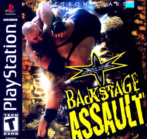 WCW Backstage Assault - (PS1) Playstation 1 Video Games Electronic Arts   