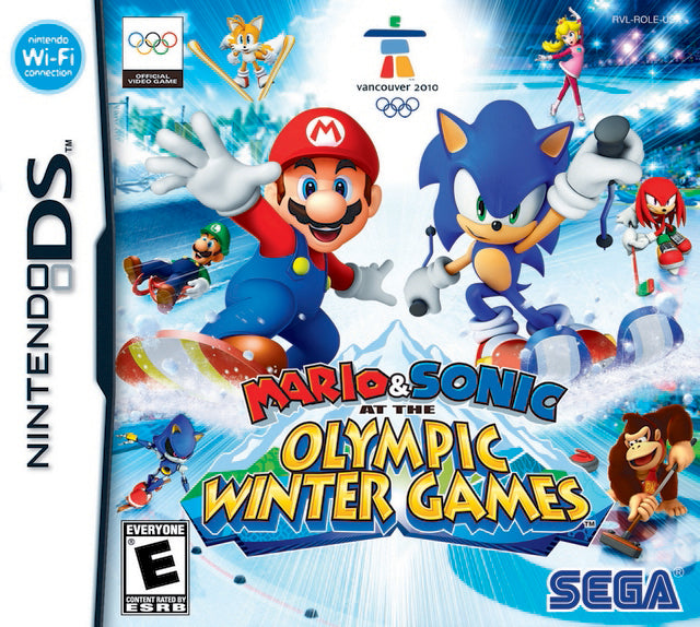 Mario and Sonic at the Olympic Winter Games - (NDS) Nintendo DS [Pre-Owned] Video Games SEGA   