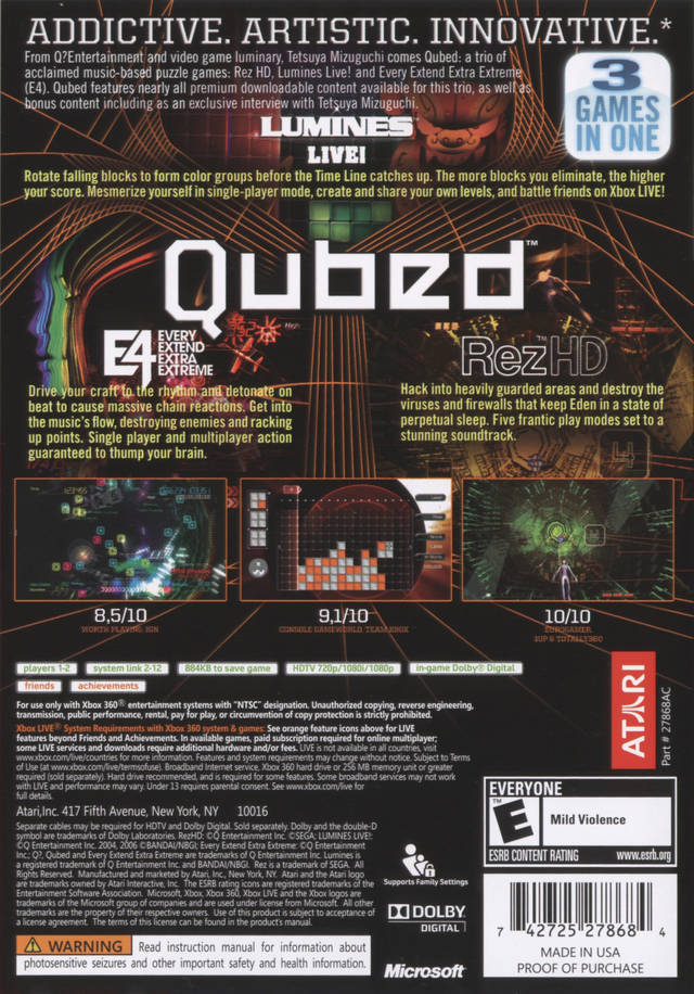 Qubed - Xbox 360