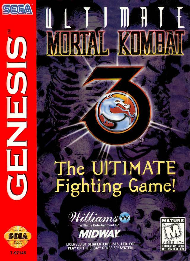 Ultimate Mortal Kombat 3 - (SG) SEGA Genesis [Pre-Owned]