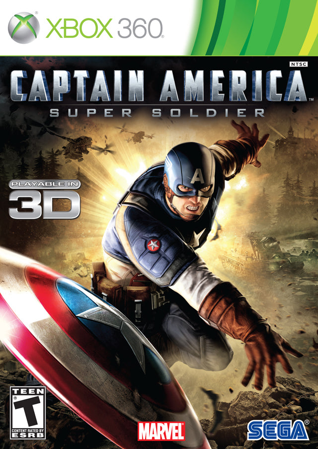 Captain America: Super Soldier - Xbox 360 [Pre-Owned] Video Games Sega   