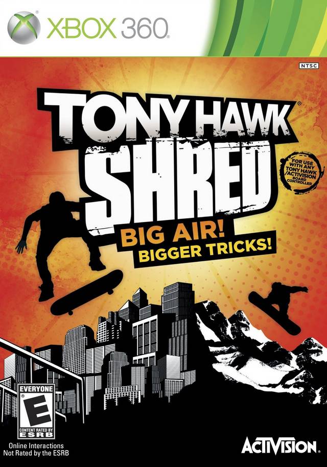 Tony Hawk: Shred (Game Only) - Xbox 360 [Pre-Owned] Video Games Activision   