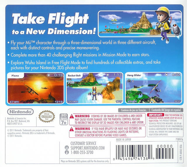 Pilotwings resort best sale 3ds