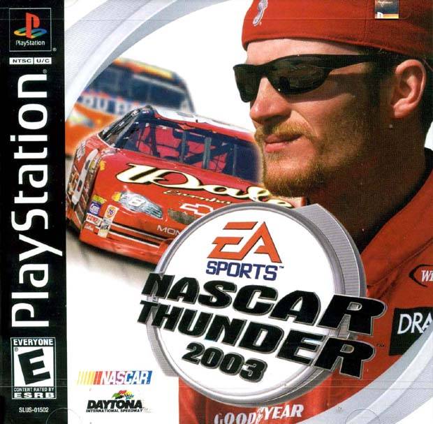 NASCAR Thunder 2003 - (PS1) PlayStation 1 Video Games Electronic Arts   