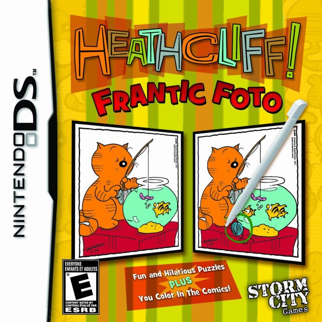 Heathcliff! Frantic Foto - (NDS) Nintendo DS [Pre-Owned] Video Games Storm City Games   