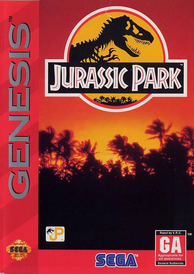 Jurassic Park - (SG) SEGA Genesis [Pre-Owned] Video Games Sega   