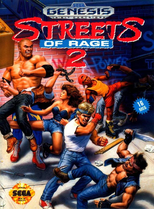 Streets of Rage 2 - (SG) SEGA Genesis [Pre-Owned] Video Games Sega   