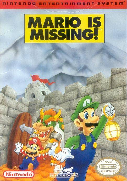 Mario Is shops Missing for Nintendo NES with Box