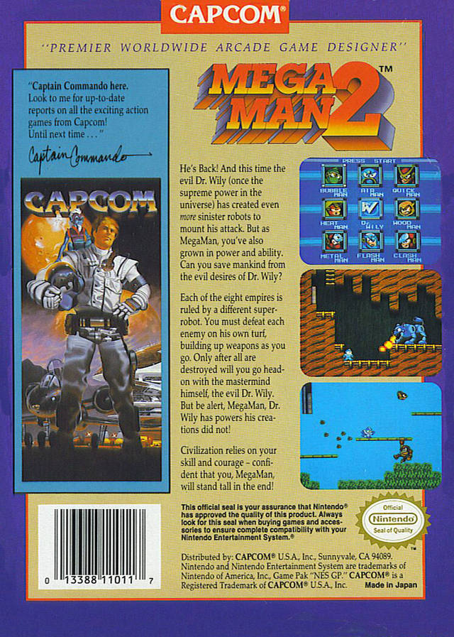 Mega Man hot 2 for Nintendo NES