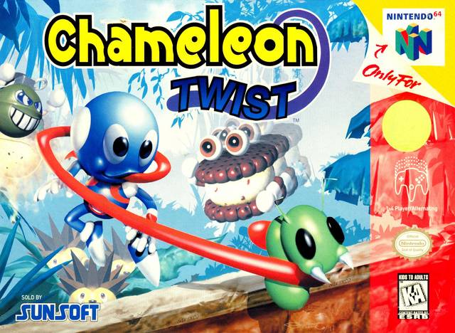 Vintage Nintendo selling 64 N64 Chameleon Twist Video Game