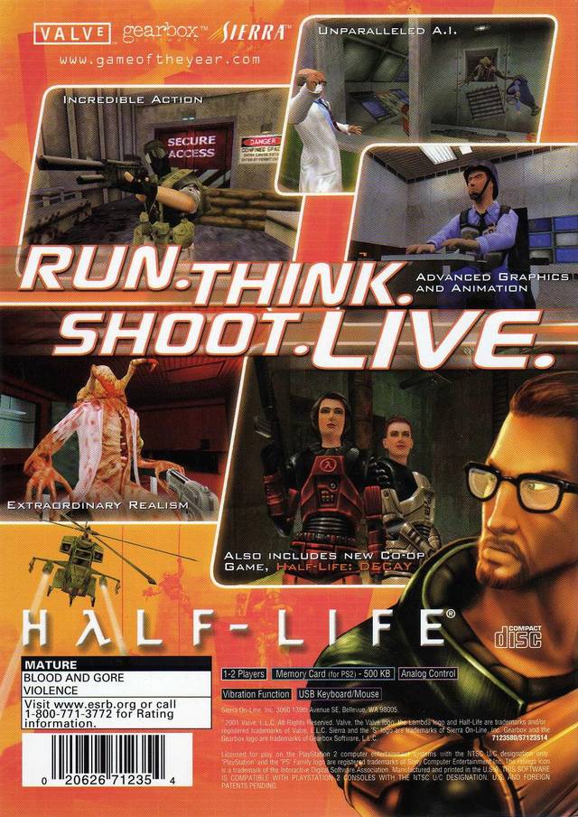 Half life online 2 ps2