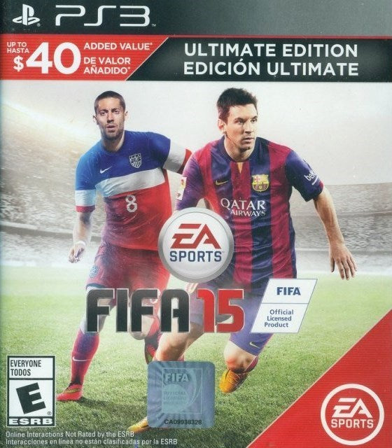 FIFA 15 (Ultimate Edition) - (PS3) PlayStation 3 Video Games Electronic Arts   