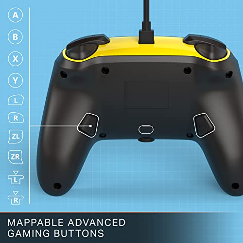 PowerA Enhanced Wired Controller (Pikachu Arcade) - (NSW) Nintendo Switch Accessories PowerA   