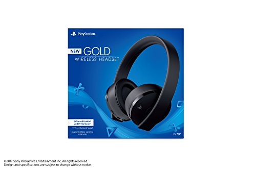 Sony PlayStation Gold Wireless Headset (Black) - (PS4) PlayStation 4 (European Import) Accessories Sony   