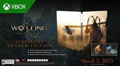 Wo Long: Fallen Dynasty (Steelbook Launch Edition) - (XSX) Xbox Series X Video Games KT   