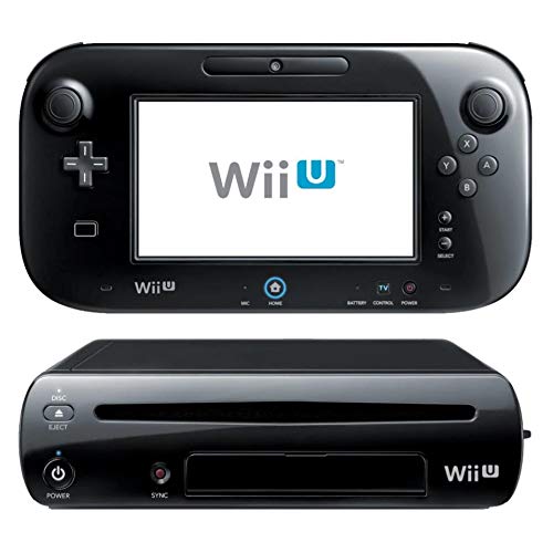  NINTENDO WII U 32GB PREMIUM PACK BLACK WITH NINTENDO LAND :  Videojuegos