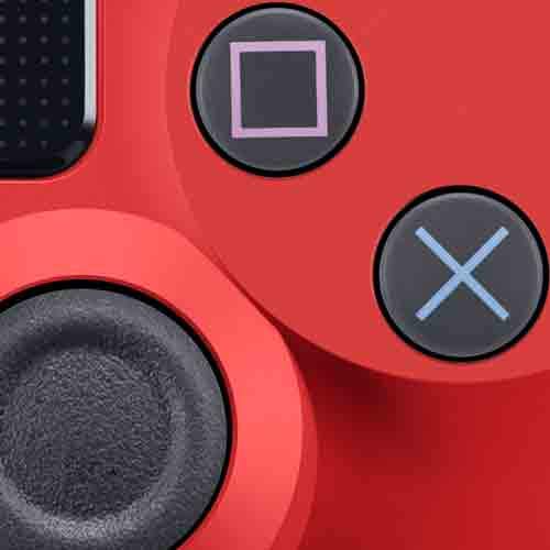 Sony Dualshock 4 Wireless Controller For Playstation 4, Magma Red