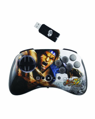 Mad Catz Playstation 3 Super Street Fighter IV Wireless FightPad (T. Hawk)  - (PS3) Playstation 3