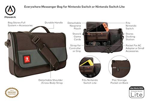 PowerA Everywhere Messenger Bag - (NSW) Nintendo Switch Accessories PowerA   