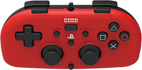 Hori sony PlayStation 4 Wired Controller Light Small (Red) - (PS4 