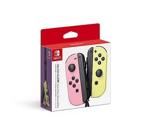 Nintendo Switch Joy-Con (L)/(R) (Pastel Pink/Pastel Yellow) - (NSW) Nintendo Switch Accessories Nintendo   