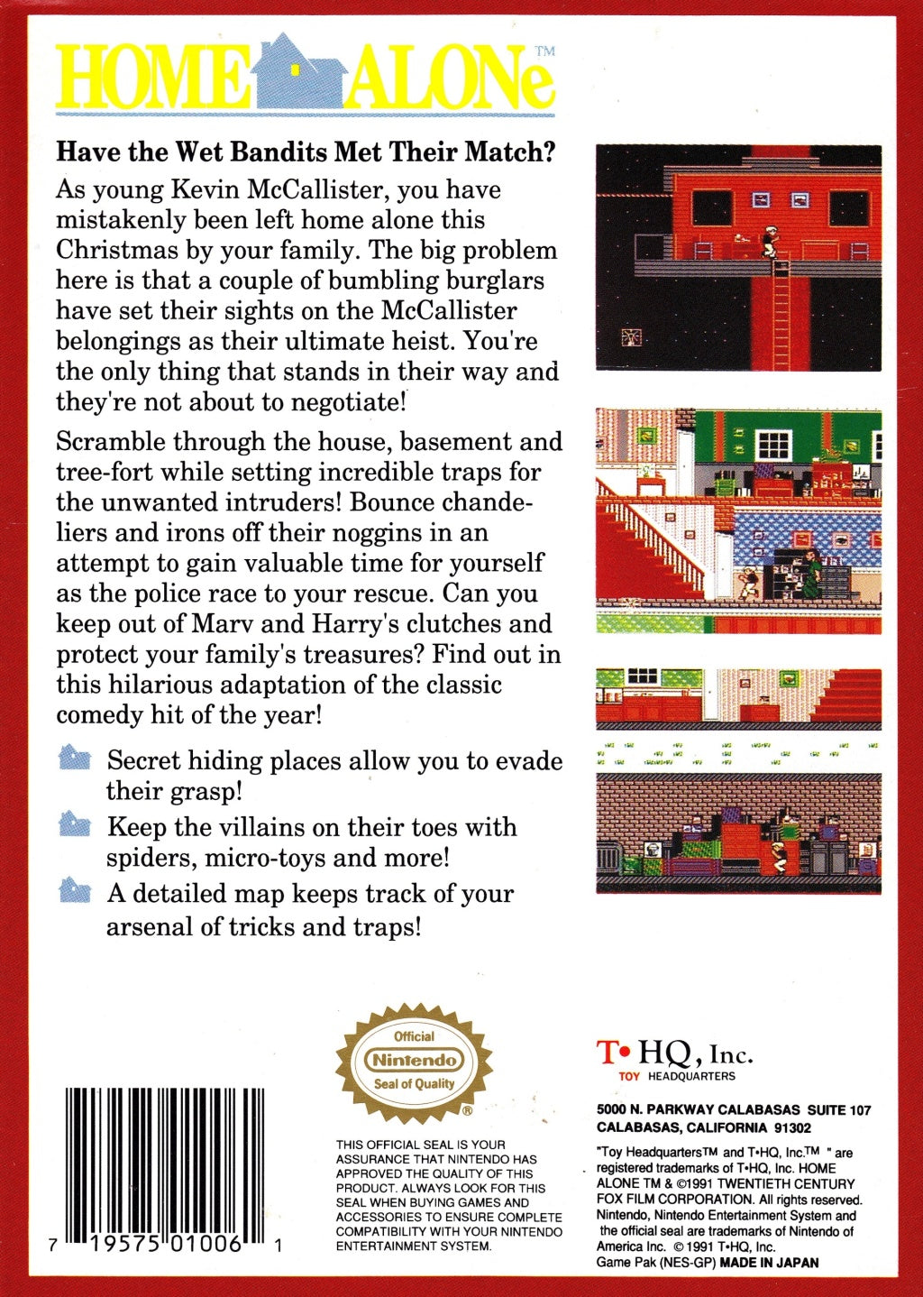 Nes on sale home alone